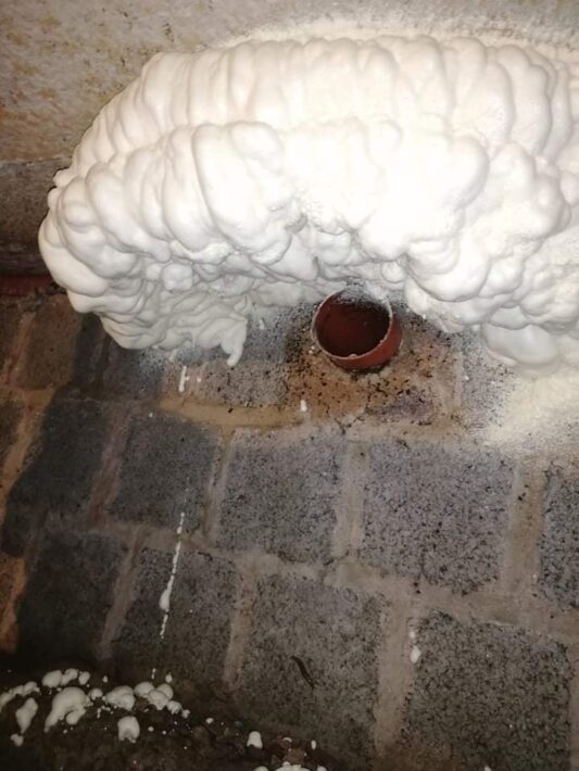 Isolation des caves et vides ventilés, isolation projetée en soussol — free download