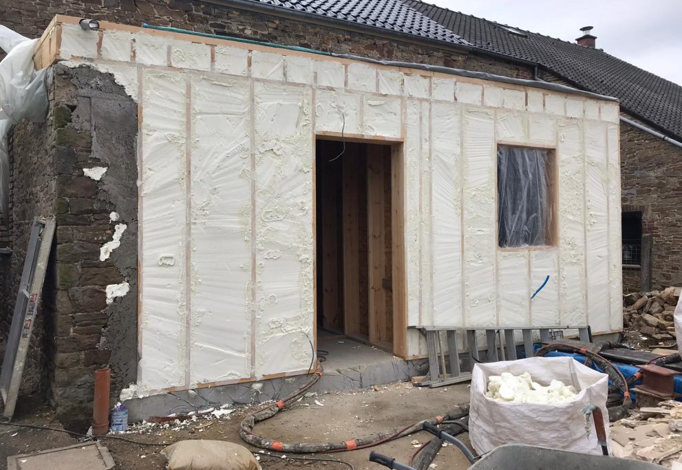 isolation par polyuréthane isolation par polyuréthane maison pierre